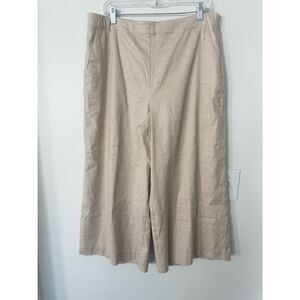 Ann Taylor Khacki High Rise Cropped Pants 14